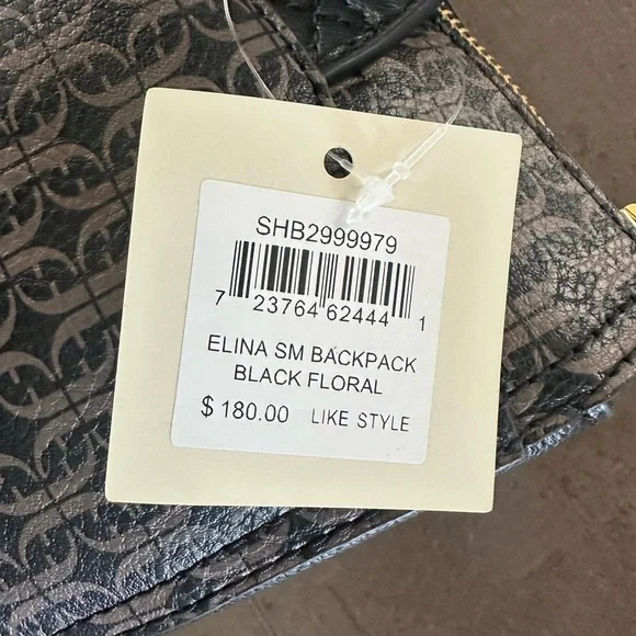 Fossil floral backpack - Picture 7 of 9